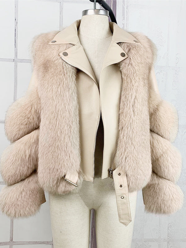 Faux Fur Jacket Coat Women Winter Warm Eco-friendly Fur Coat 2026
