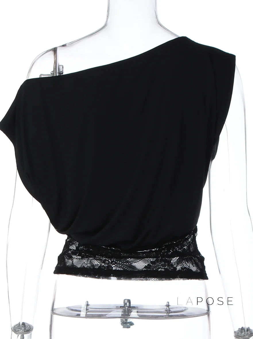 Elize Lace Off Shoulder Top