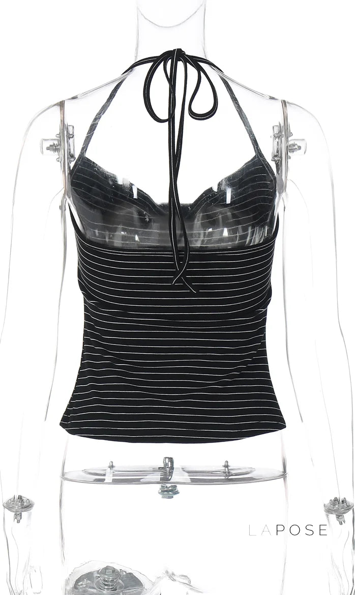 Estefani Halter Shawl Set