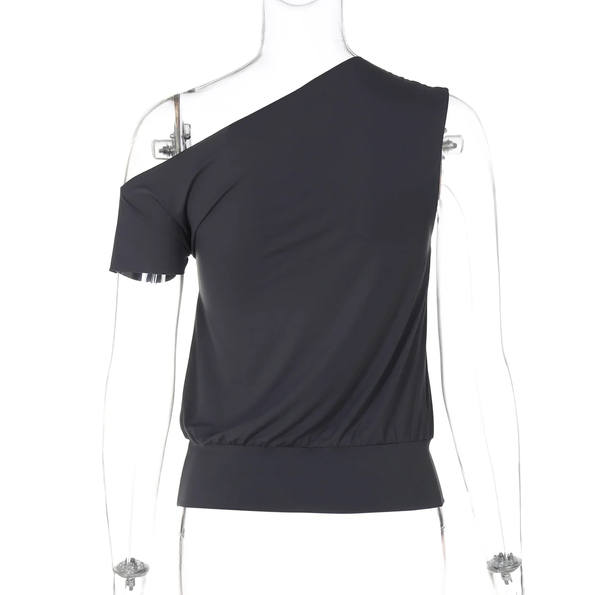 Kathryn One-Shoulder Tee