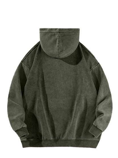 Washing The Hood Distressed Sweatshirt