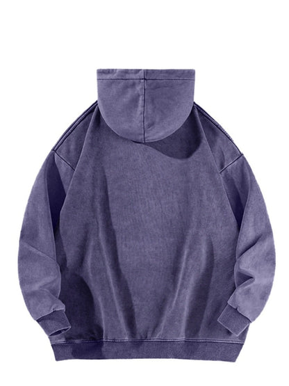 Washing The Hood Distressed Sweatshirt