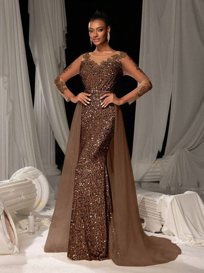Lace Parties Maxi Dresses
