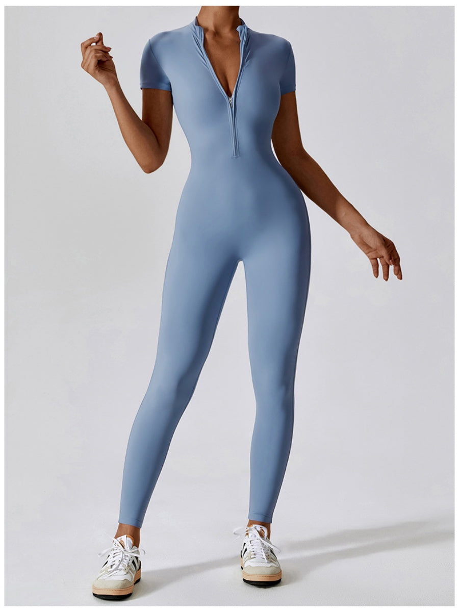 Liber Autumn Women's Zipper Bodysuit