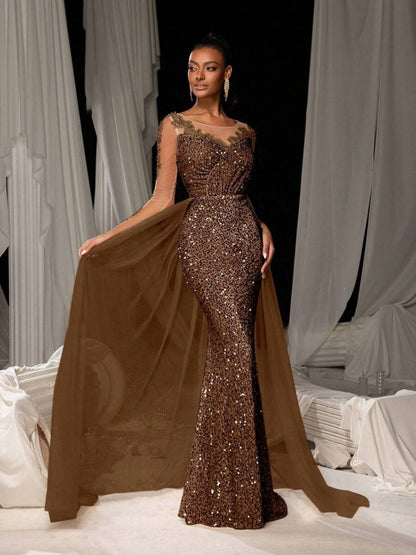 Lace Parties Maxi Dresses