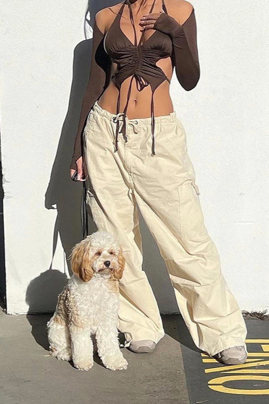 Inspired JL Cotton Parachute Cargo Pant