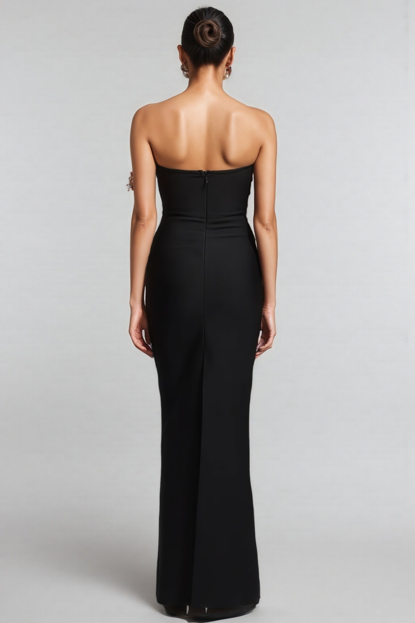 Milla Dimensional Pearl Bandage Maxi Dress