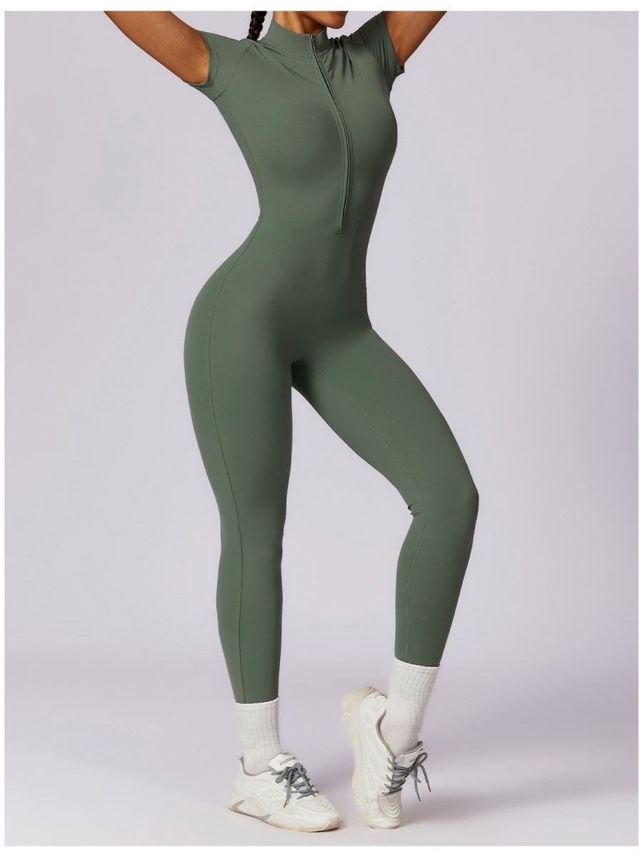 Liber Autumn Women's Zipper Bodysuit