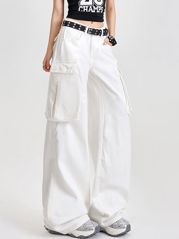 Loose-Fitting Straight Boyfriend Jeans