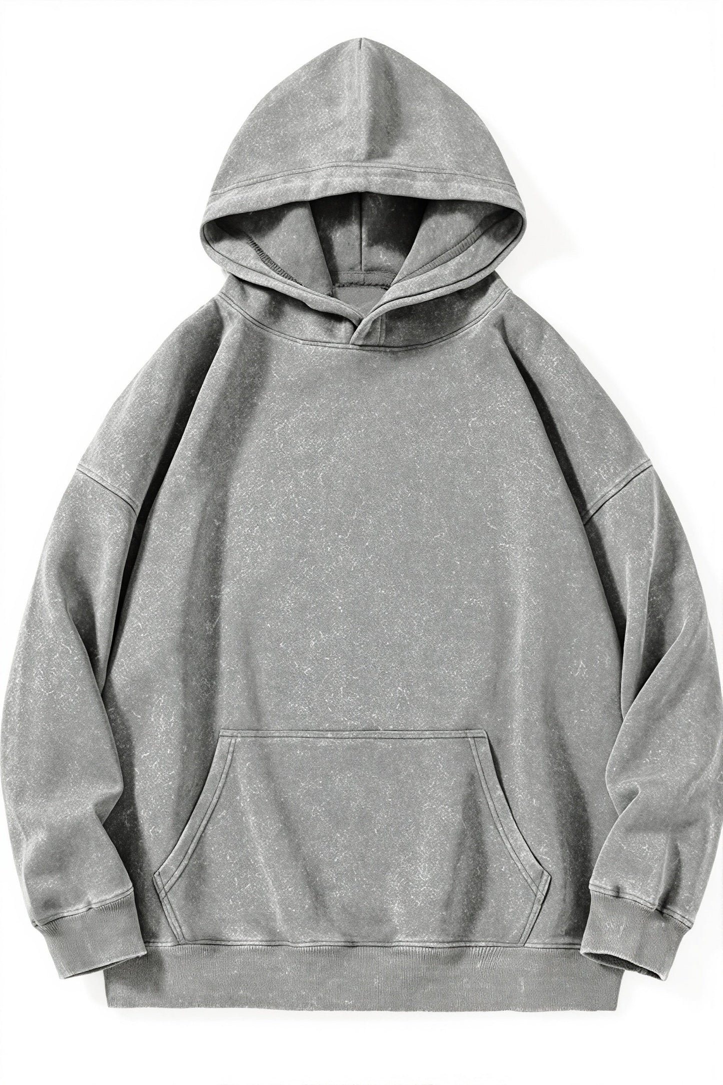 Retro Washed Oversized Pullover Hoodie