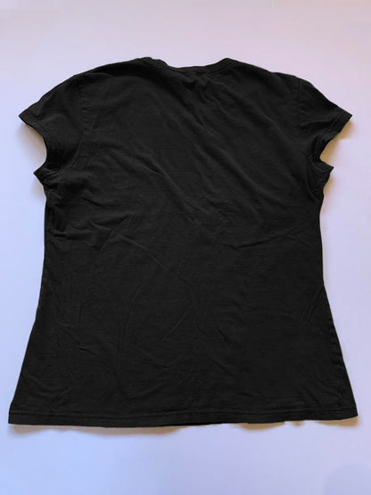 Cross Print Slim Short Sleeve Tee