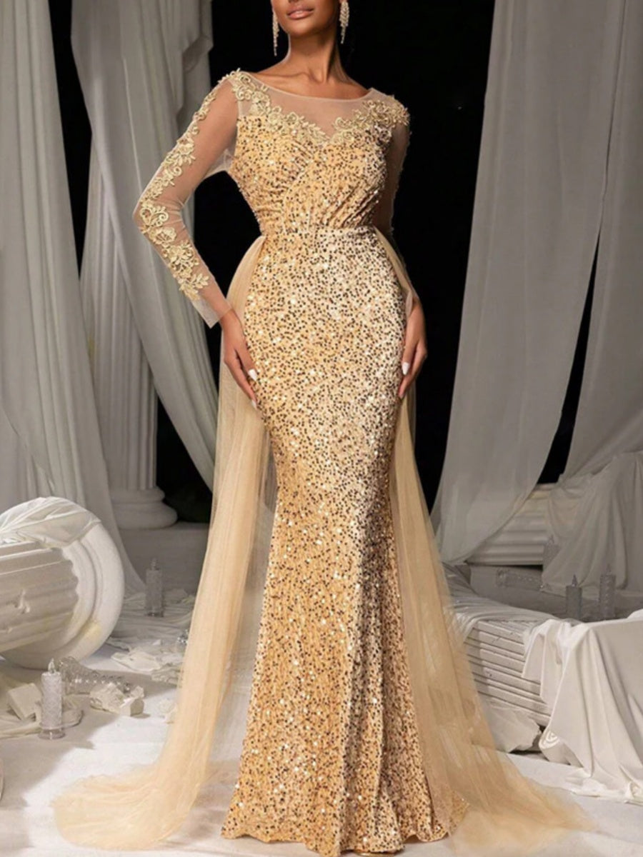 Lace Parties Maxi Dresses