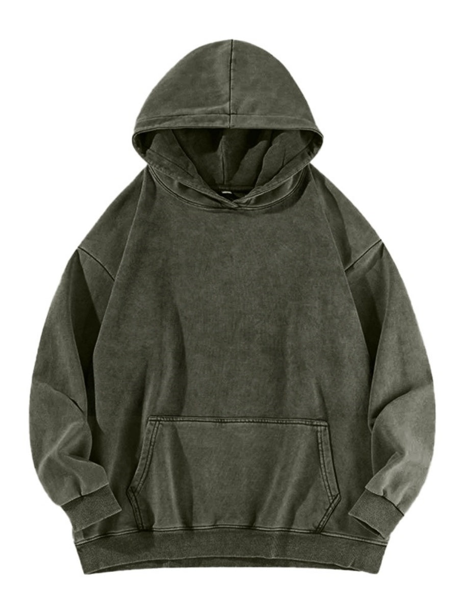 Washing The Hood Distressed Sweatshirt
