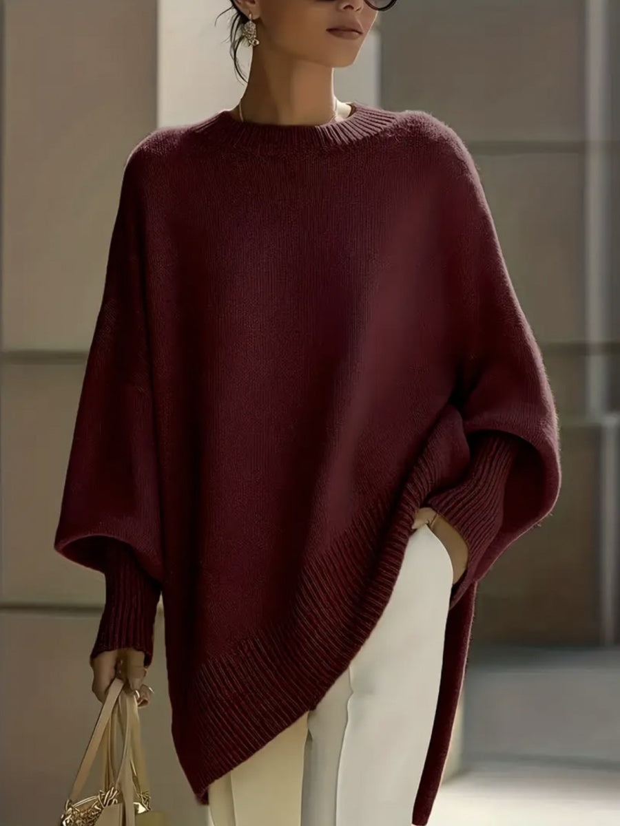 Loose-fit Lazy Longline Knitwear Sweaters