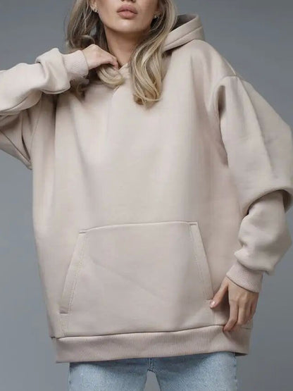 Soft Fabric Loose-Fitting Sweatshirts