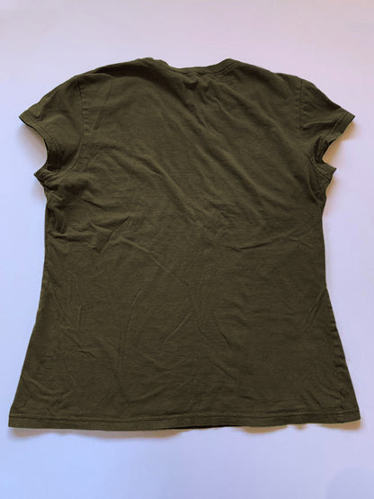 Vintage Wings Cross Hand Printed Tee