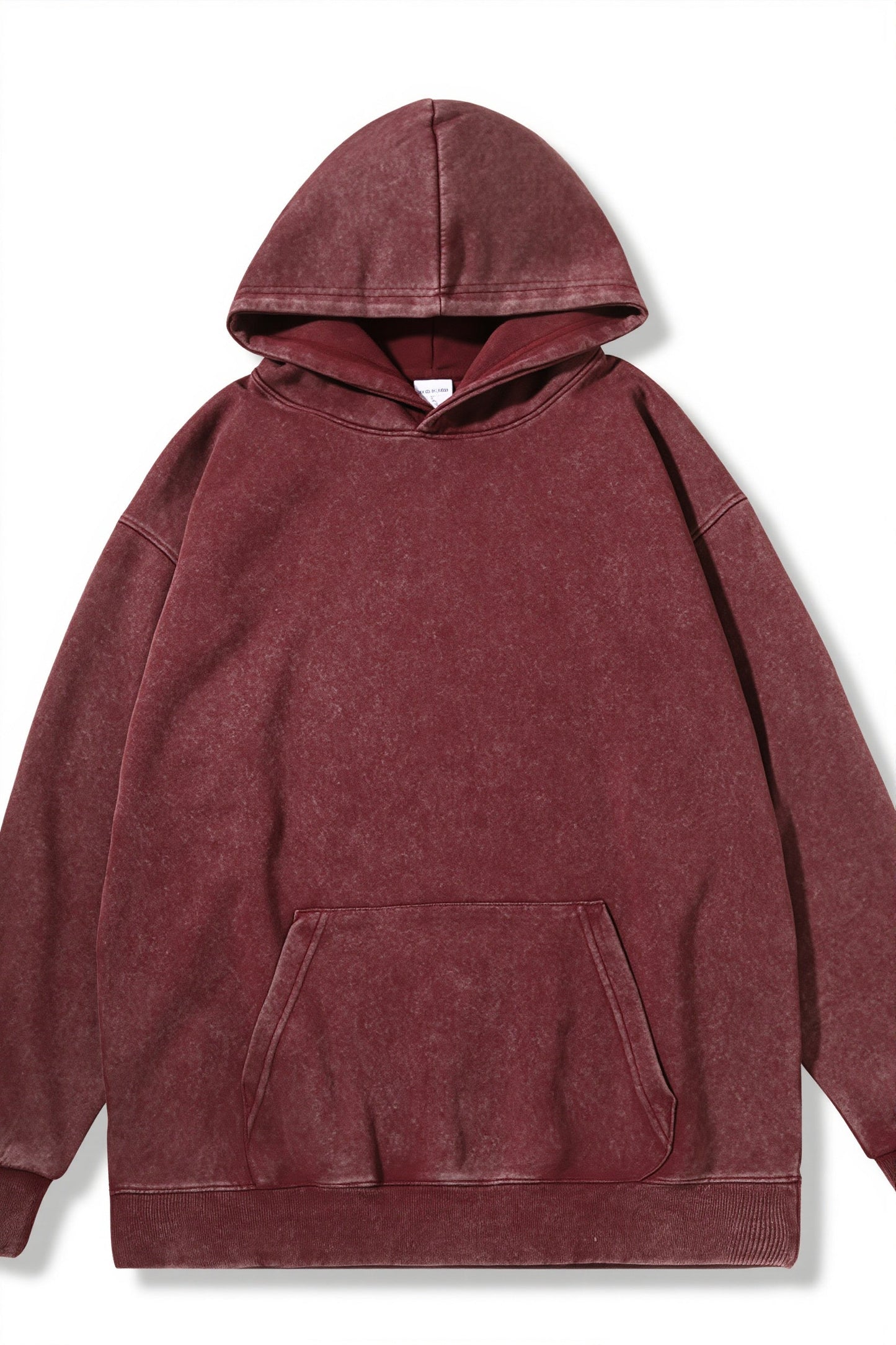Retro Washed Oversized Pullover Hoodie