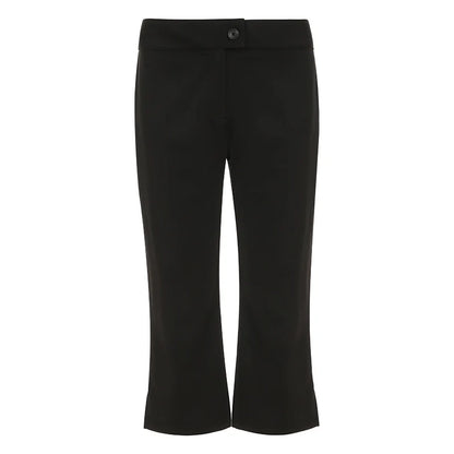 Novalynn Slit Hem Midi Pants