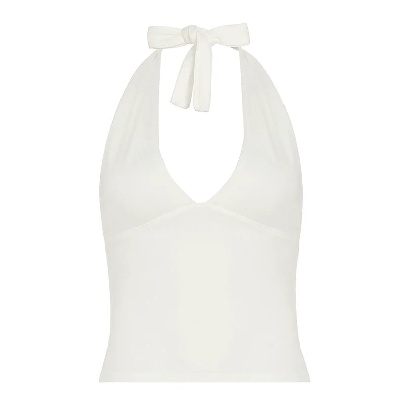 Larae Backless Halter Top
