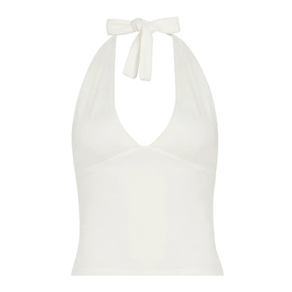Larae Backless Halter Top