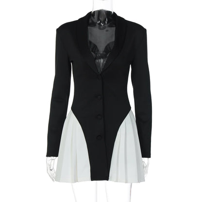 Jayani Contrasting Trim Skirt Set