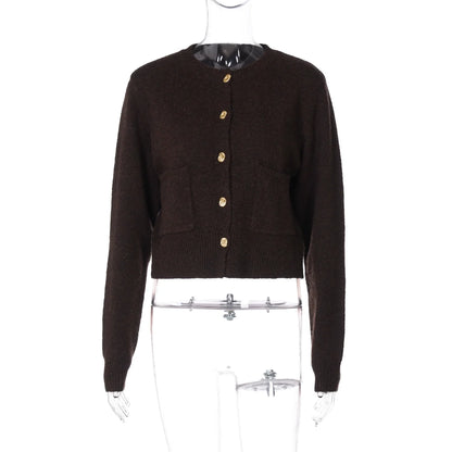 Lilia Cozy Flap Pocket Cardigan