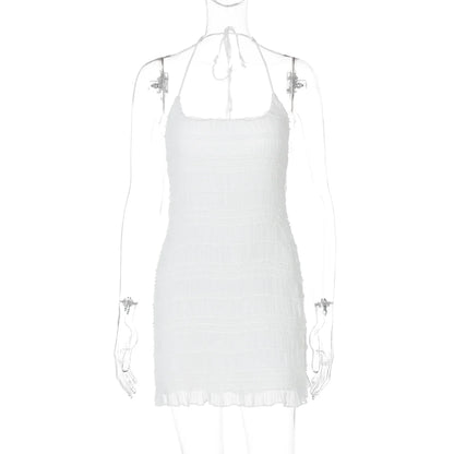 Shalom Halter Mini Dress