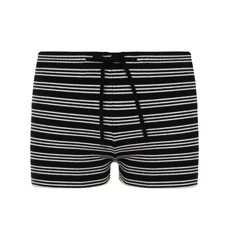 Jamari Striped Cardigan Short Set