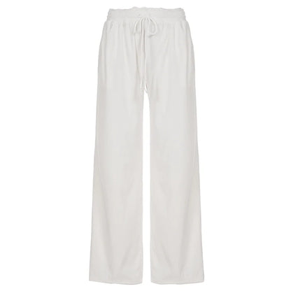 Alba Lace Patchwork Corduroy Pants