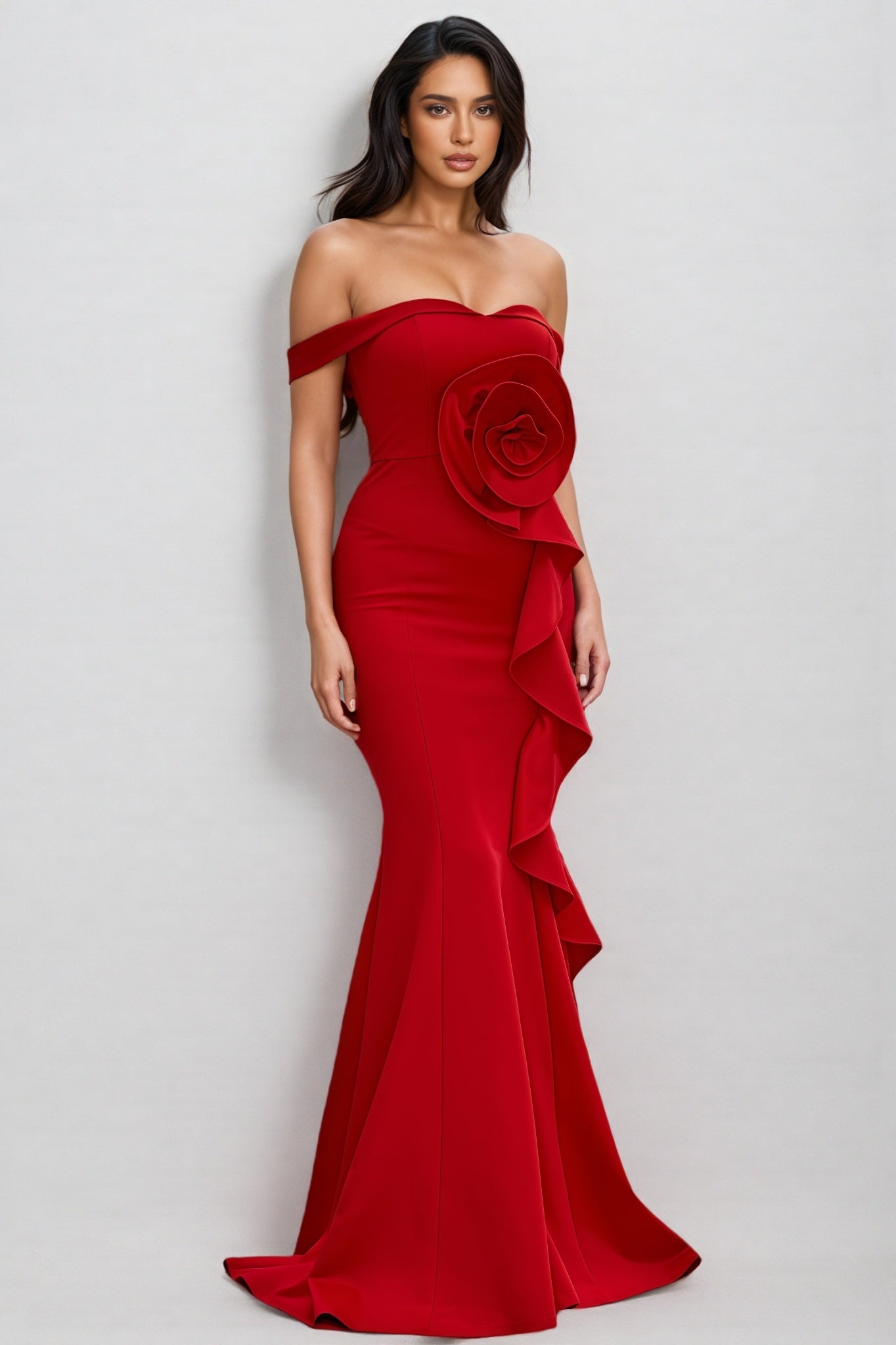Valor One Neck Sleeveless Maxi Dress