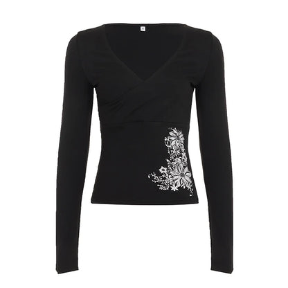 Raylan Floral V-Neck Top