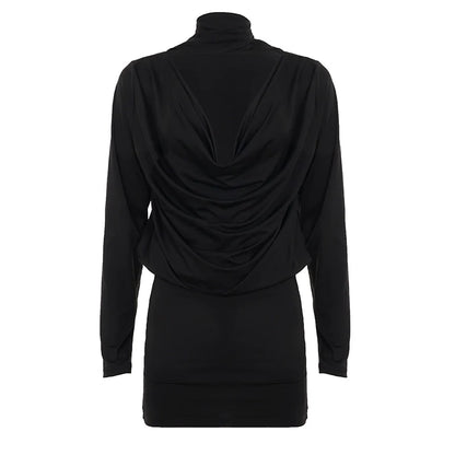 Monica Collared Bodycon Mini Dress