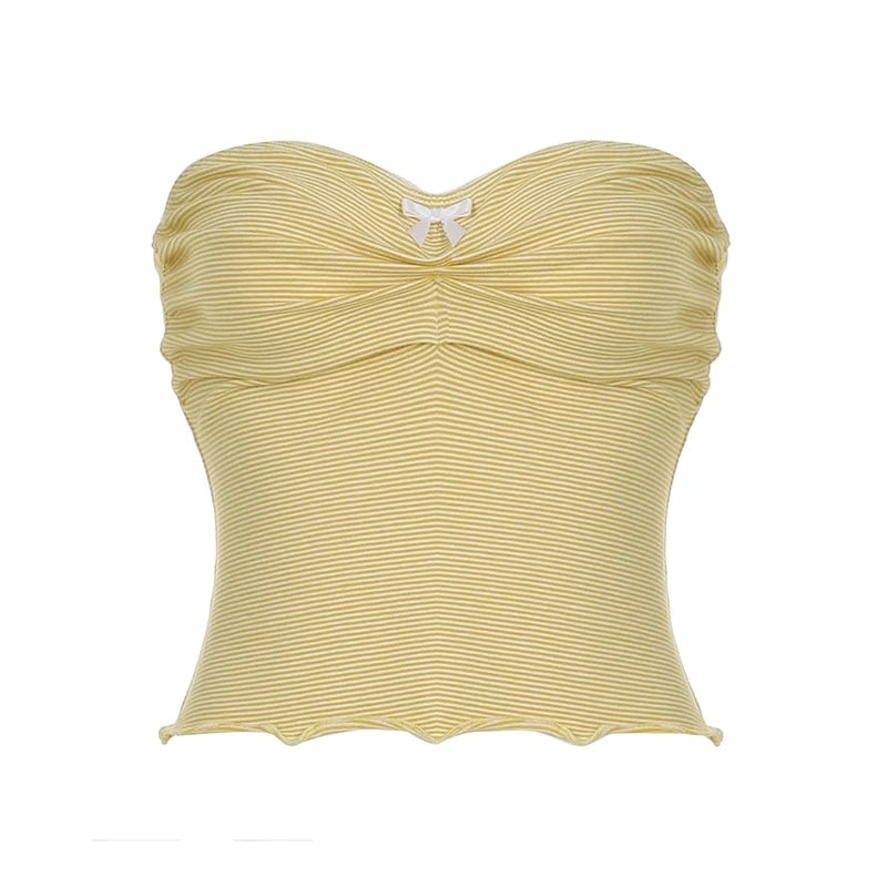 Cadence Strapless Crop Top