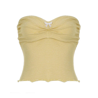 Cadence Strapless Crop Top