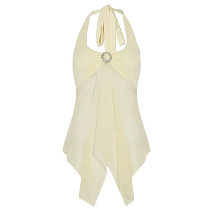 Nava Cropped Mesh Vest