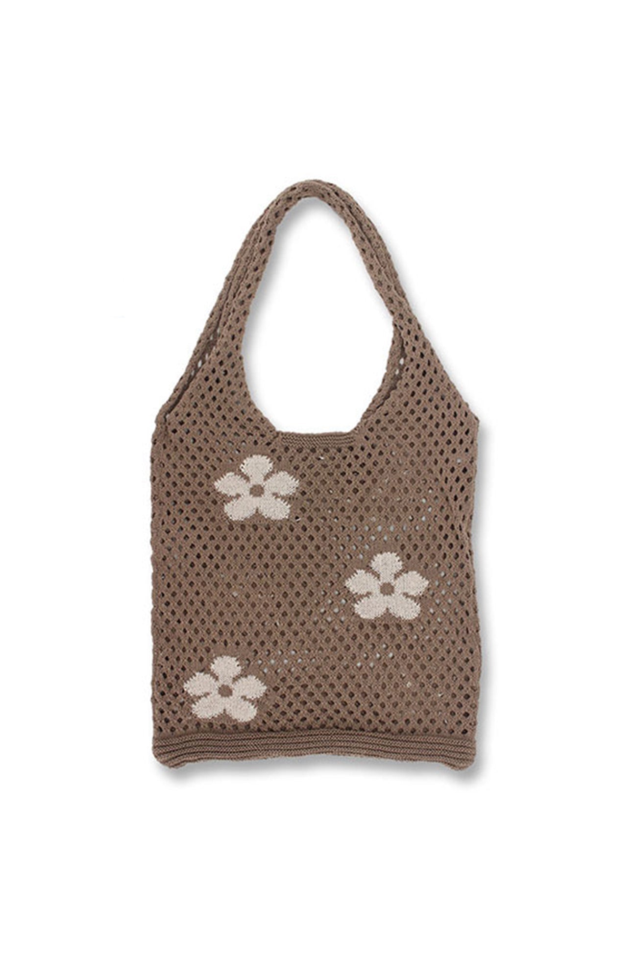 Small Flower Hollow-out Crochet Bag