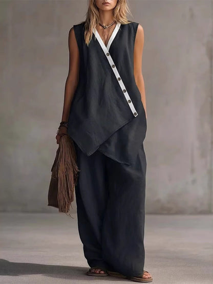 Gentle And Simple Two-piece Set