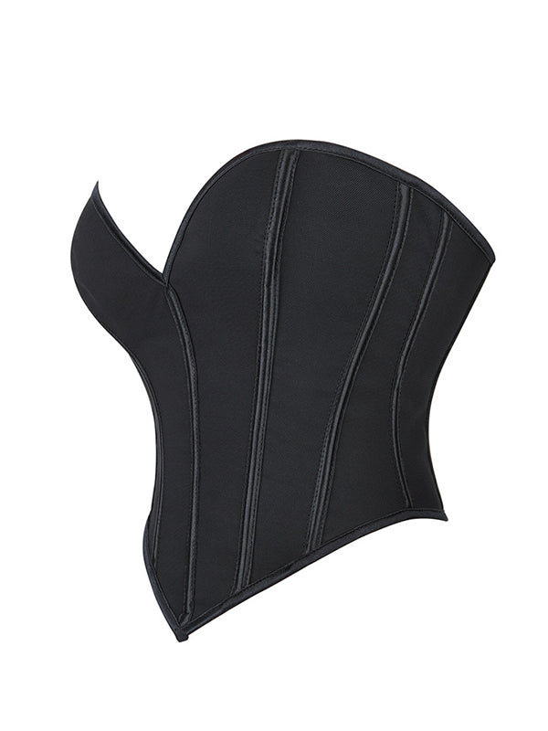 Mesh Breathable Heart Shaped Corset Top