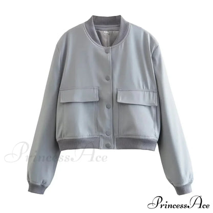 ADANNA Elegant BOMBER JACKET