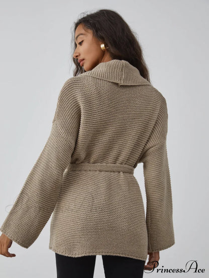 All I Graceful Wanted Tie Cardigan