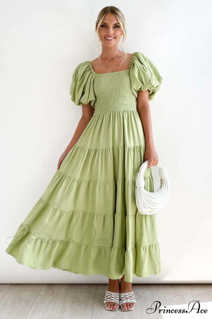 Anne Elegant Tiered Dress