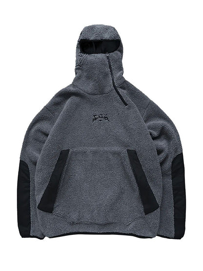 Shearling-Lined Hooded Sweatshirts
