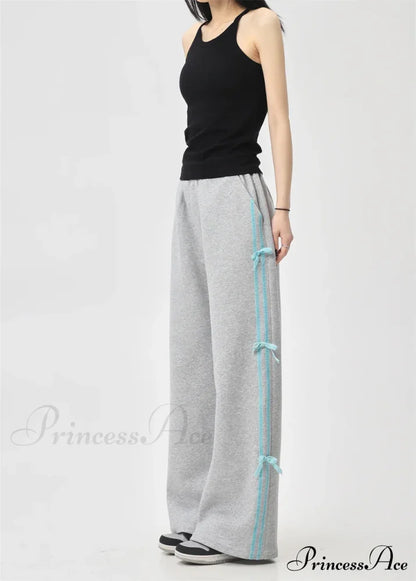 Bow Elegant Tracksuit Set