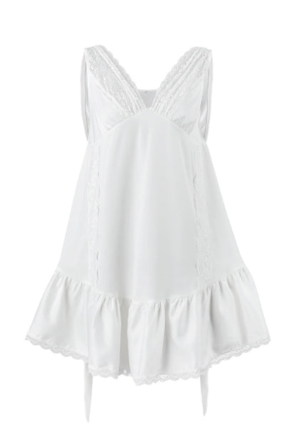 Loose Slip Casual Vacation Mini Dress