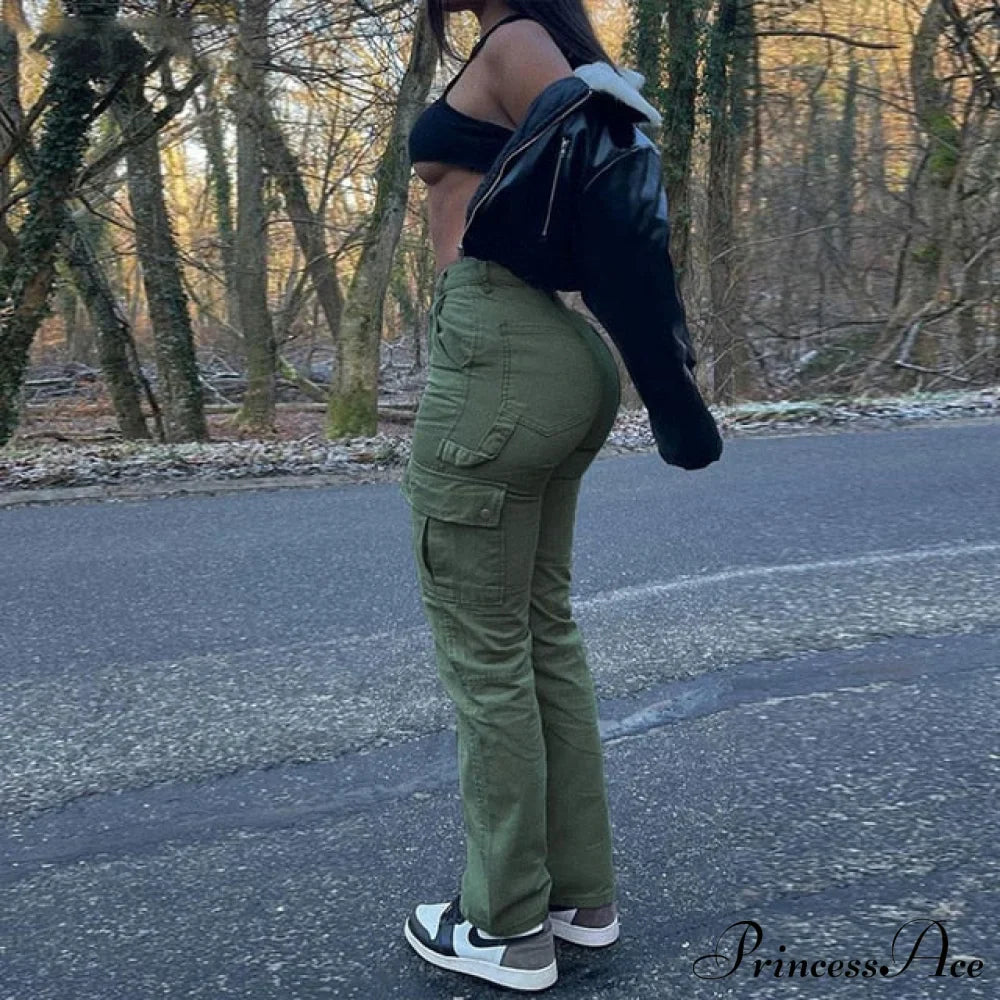 Slim Elastic High Waist Vintage Streetwear Jeans