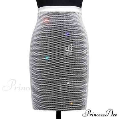 Halter Rhinestone Crop Tank Top