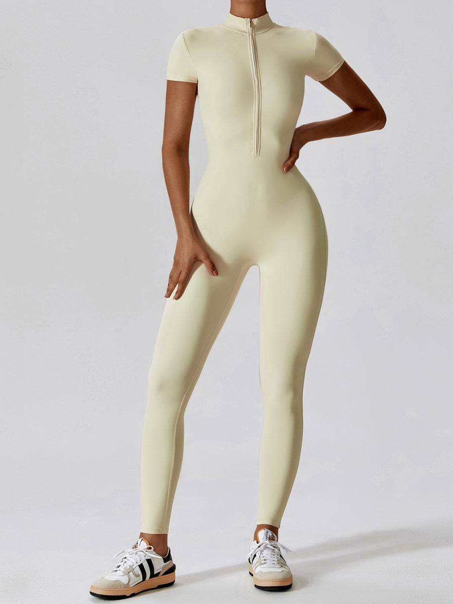 Liber Autumn Women's Zipper Bodysuit