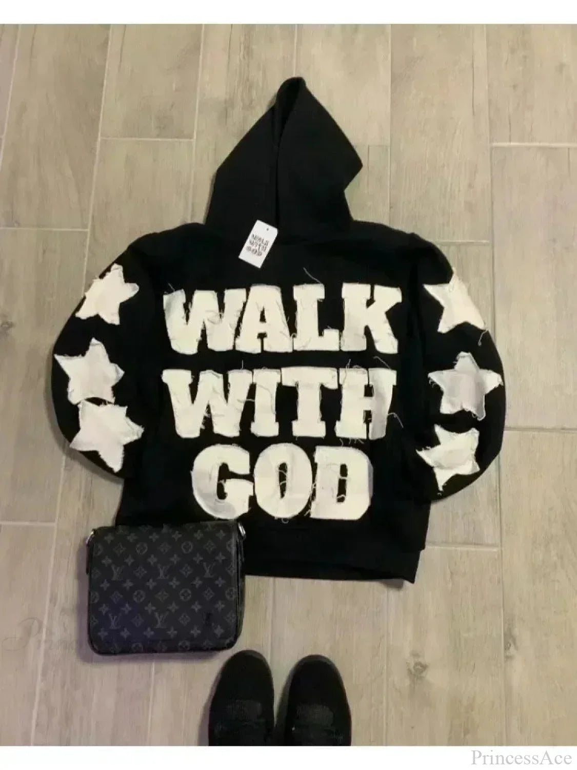 Dark Flash Diamond Patch Hoodie
