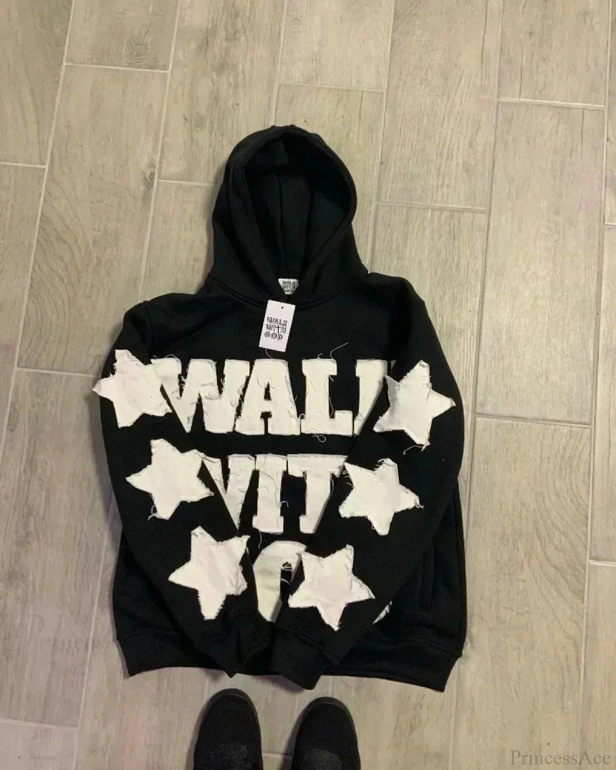 Dark Star Patch Huge Hoodie