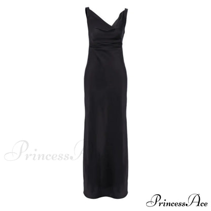 ENELA SATIN Stylish MAXI DRESS